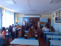 Уроки БЖД в Белоберезковской СОШ
